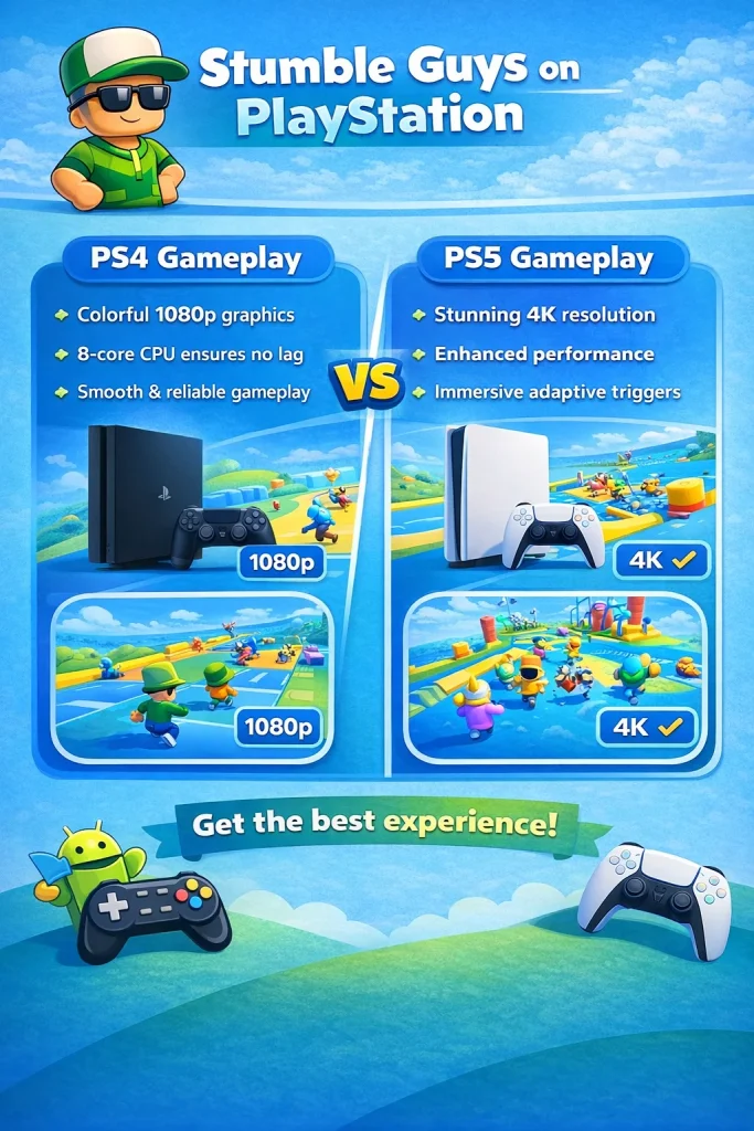 stumble guys on PS4 and PS5